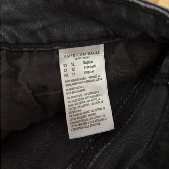American Eagle Black Women's Jeans - Picture 3 of 4